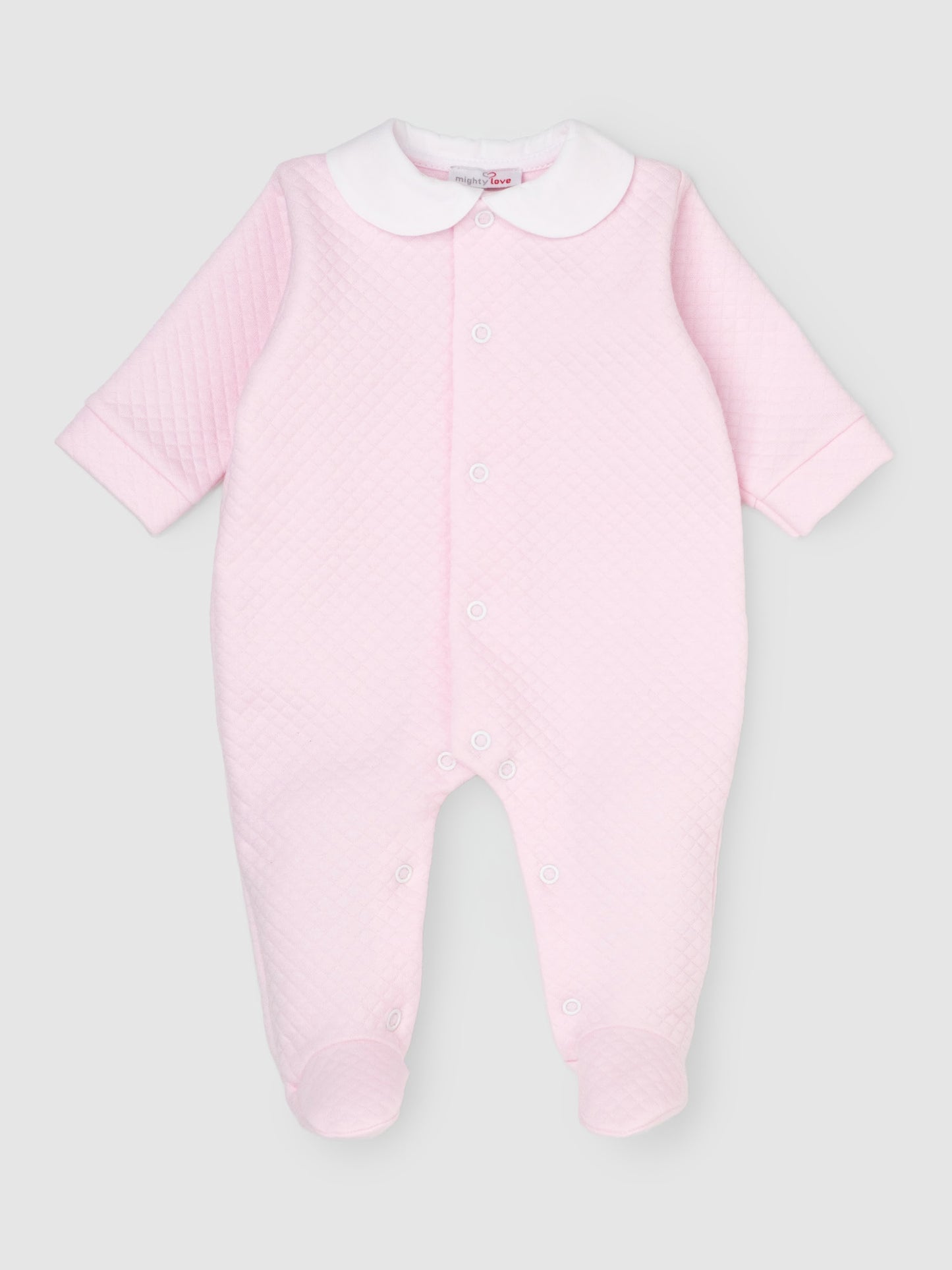 Mighty Love - Babygrow Framboesa Rosa