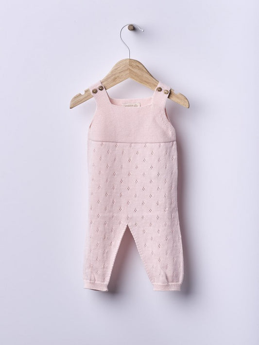 Jardineiras tricotadas em algodão orgânico - BREEZE