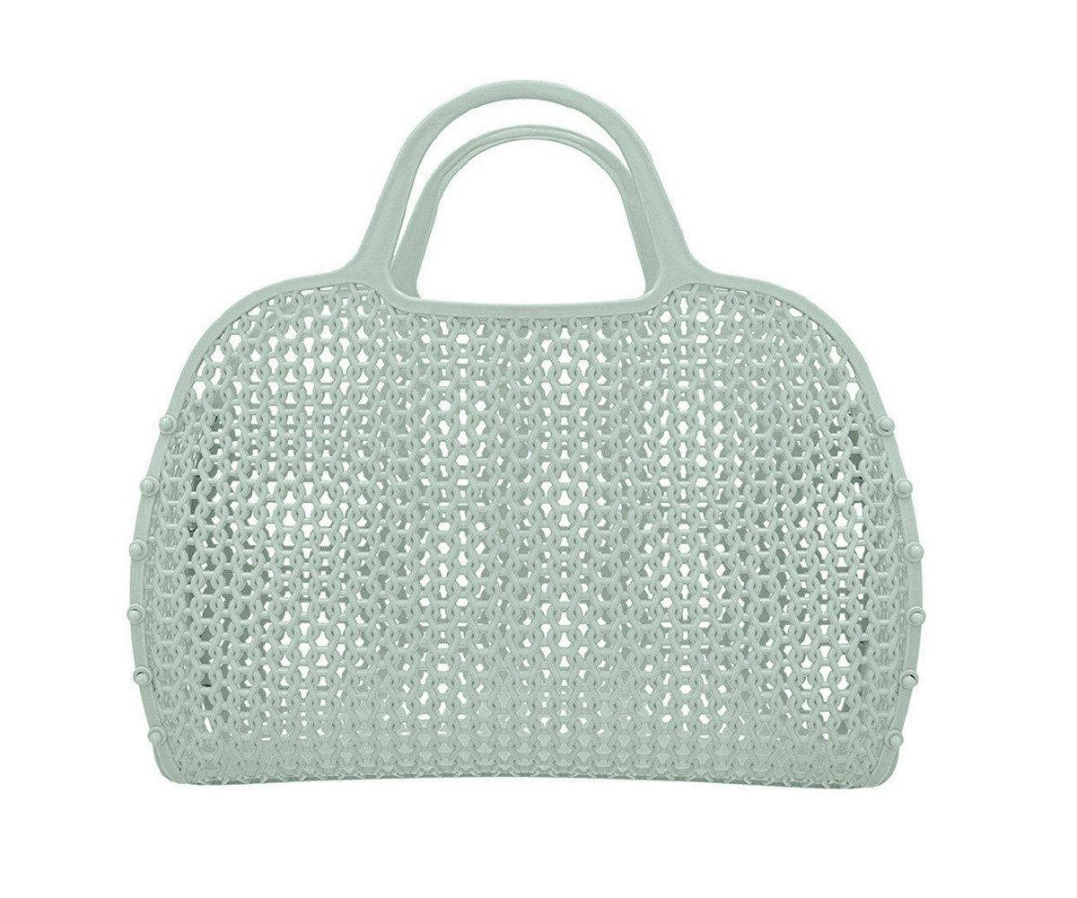 Mala de Praia Vintage Retro Sage