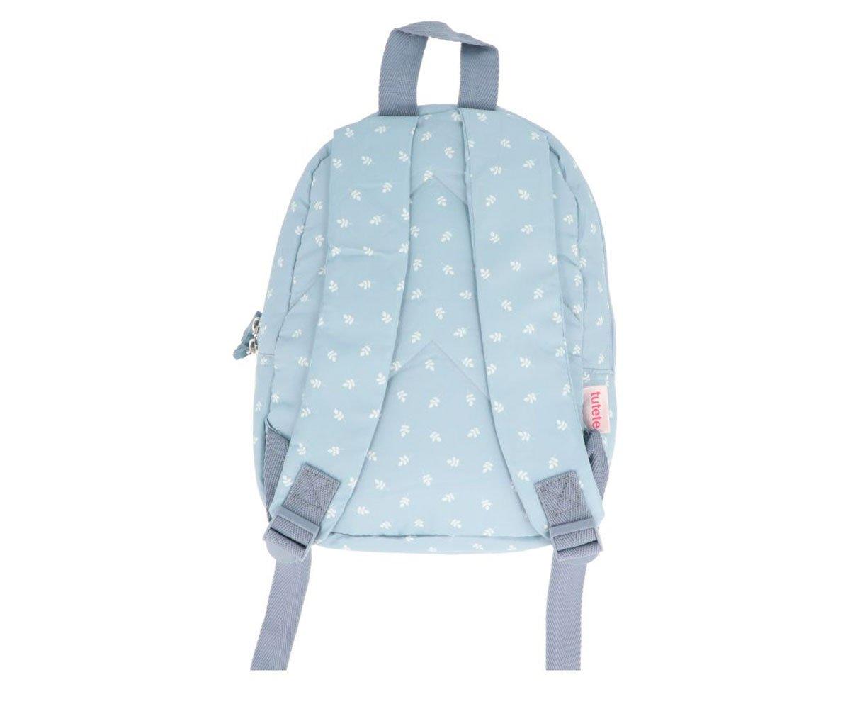 Mochila Infantil Acolchoada - Leaves Blue