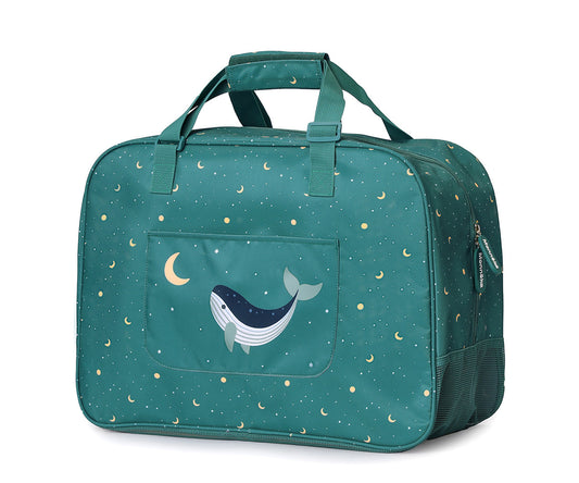 Bolsa de Praia Monnëka Anti-Areia Whale Teal