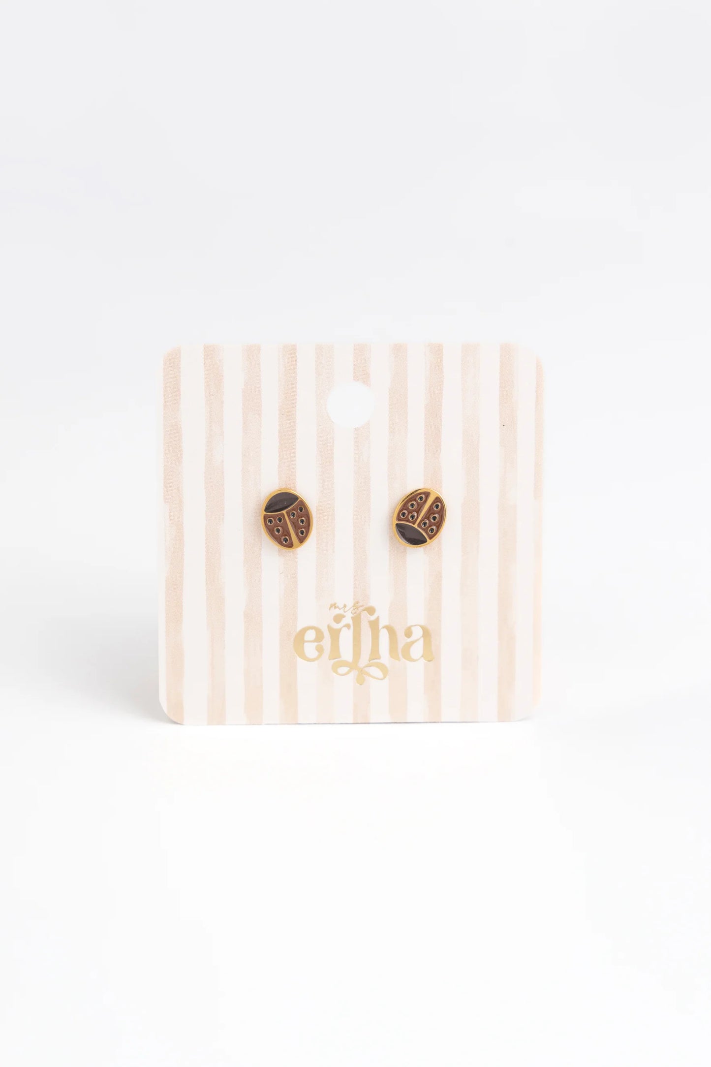 Brincos Studs Earrings - Minimal Lady