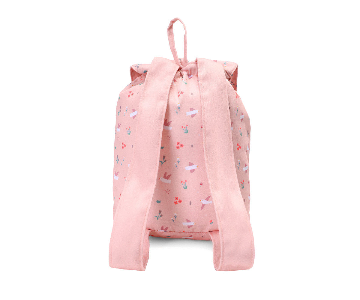 Mochila Pequena Tecido Tutete - Blossom Birds