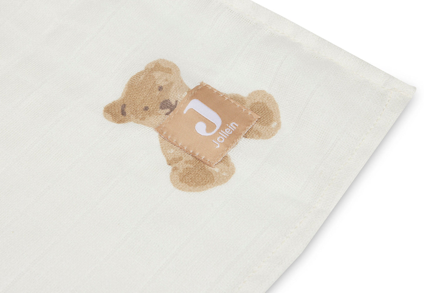 Musselina Swaddle 115x115cm - Teddy Bear Pack 2