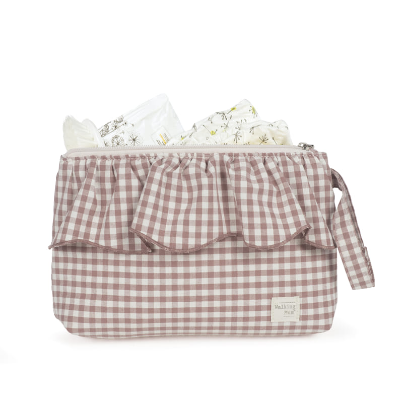 Walking Mum Necessaire - Praliné Vichy Moka
