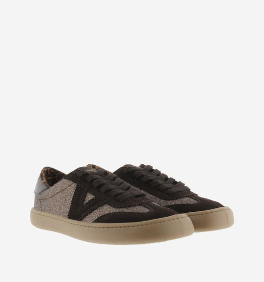 Sapatilhas Adulto Victoria - Olmo Barefoot Glitter & Camurça