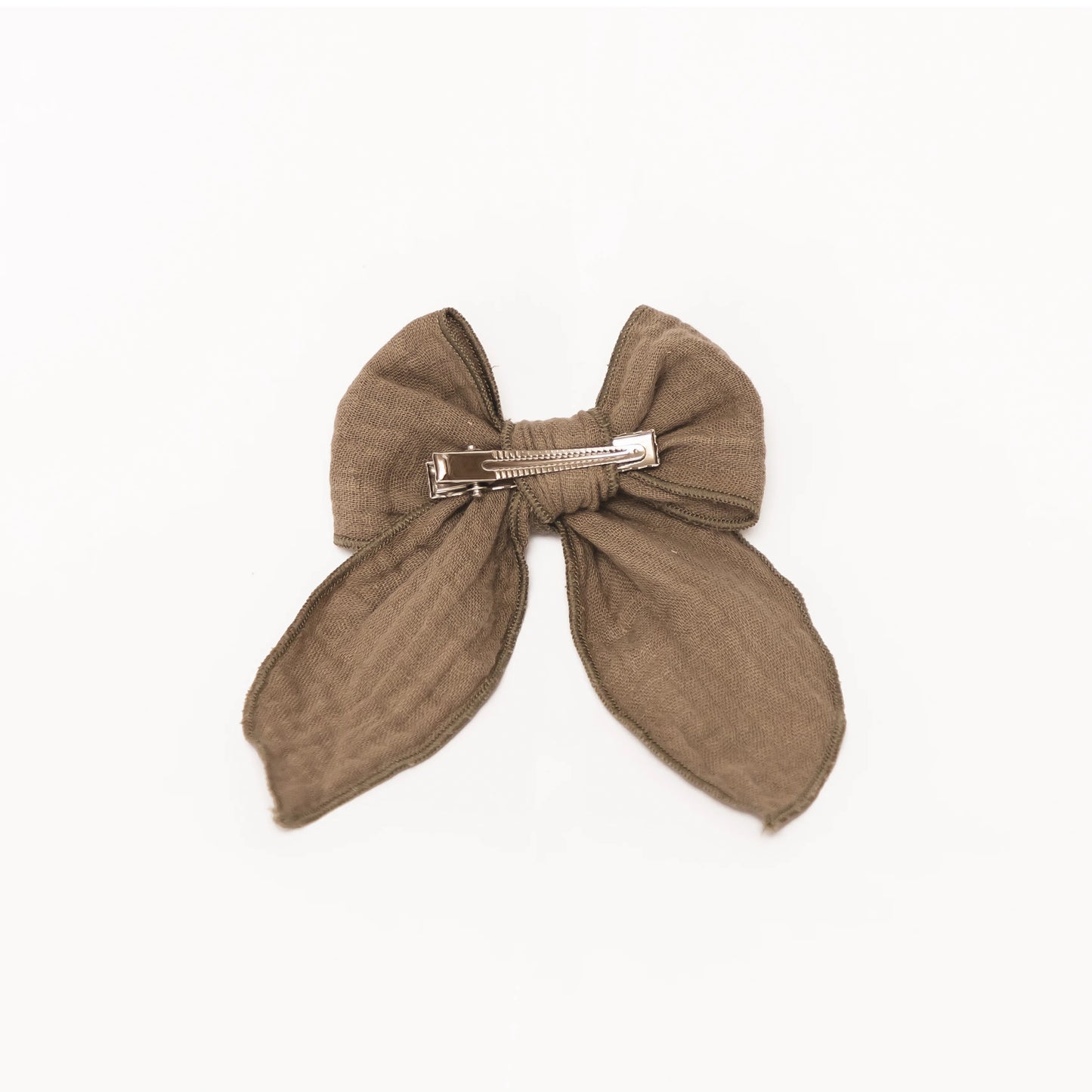 Fable Bow Clip - Olive
