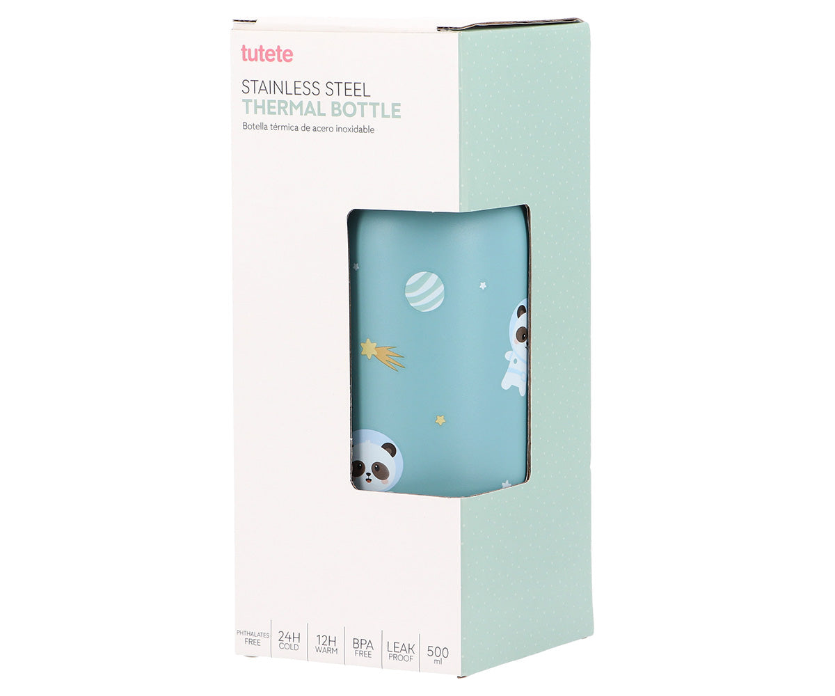 Garrafa Térmica 500ml Tutete - Pandas in Space