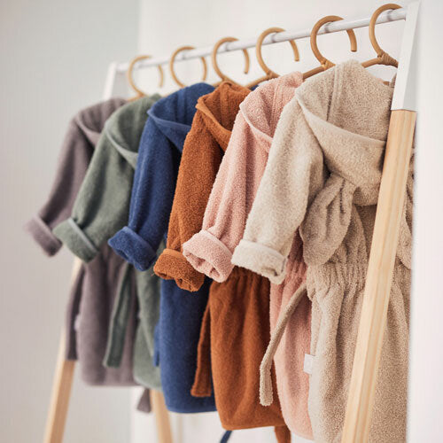 Roupão criança 1-2 anos - Pale Pink