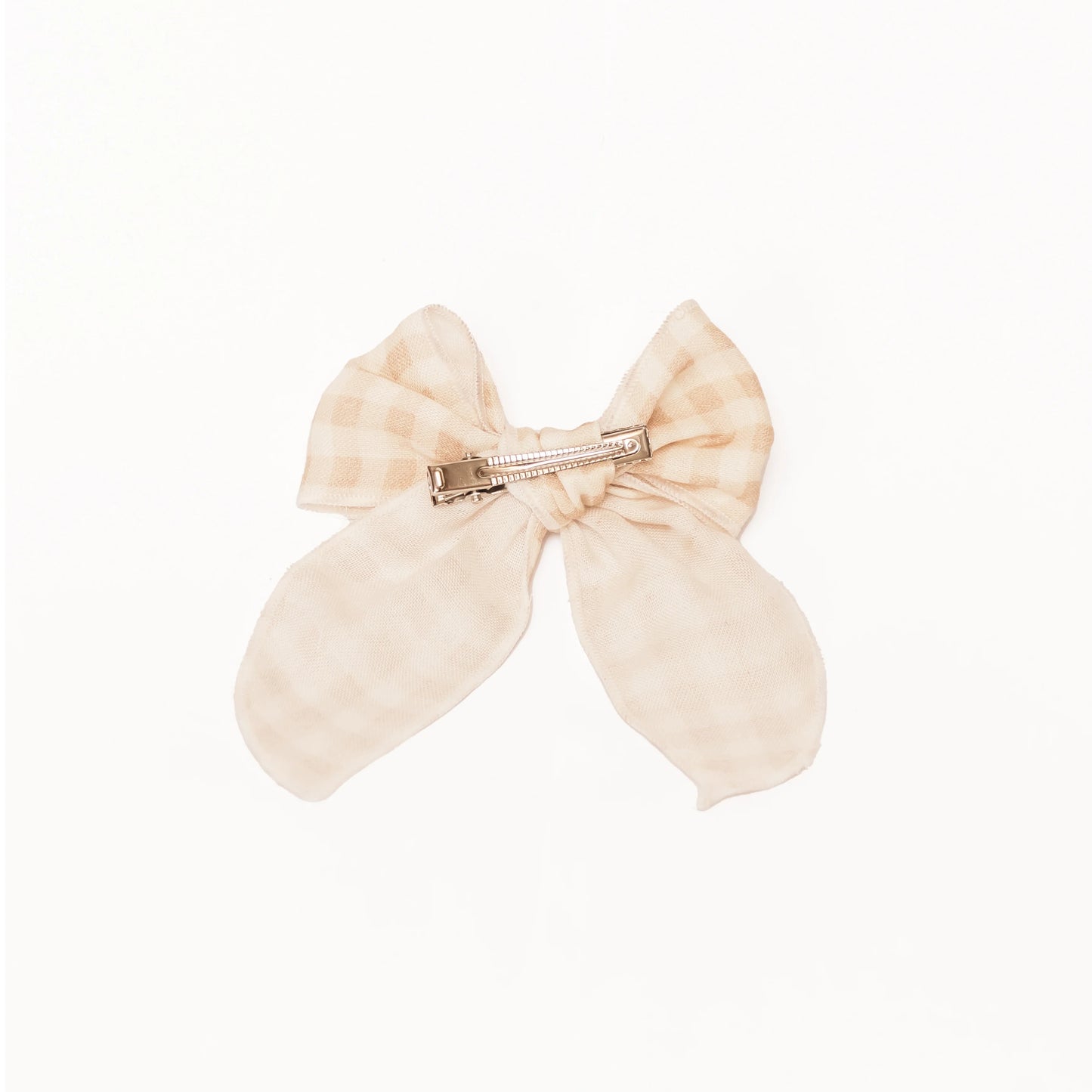 Fable Bow Clip - Soft Squares