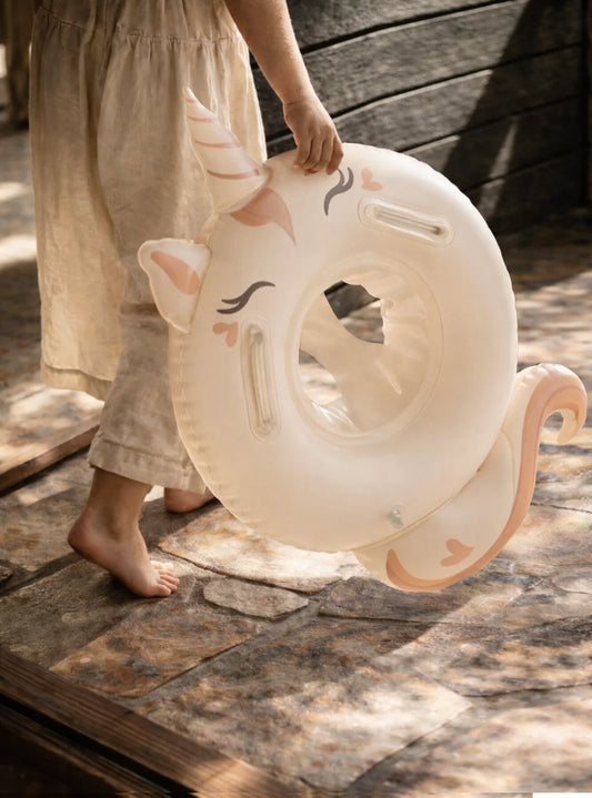 Boia Insuflável para Bebé Sweet Unicorn para Praia e Piscina | Mrs Ertha