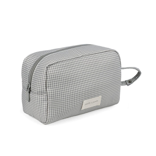 Pasito a Pasito Necessaire - Little Bloom Vichy Gris