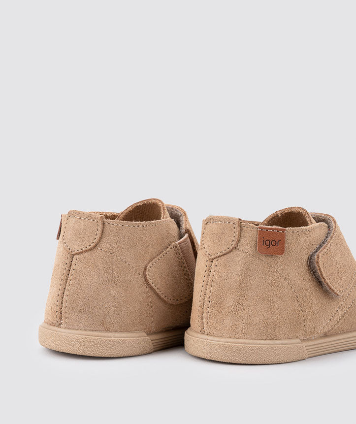 Igor Botas Couro Tui Beige