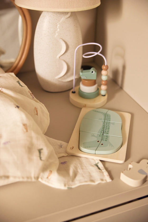 Puzzle de Madeira Infantil Jungle Jambo - Croco