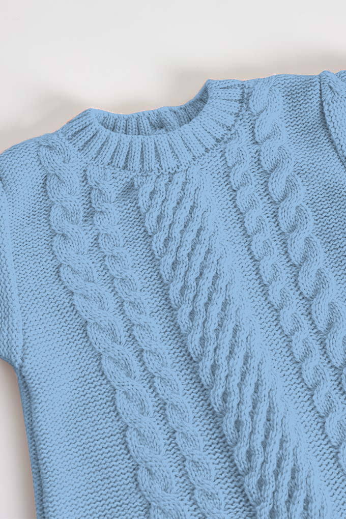 Babygrow s/ Pé Malha Trança