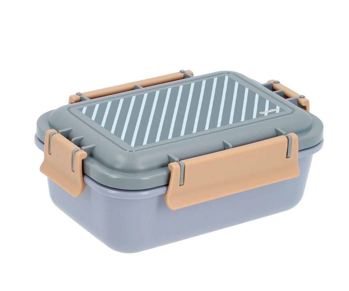Caixa Lancheira Bento - Stripes Blue