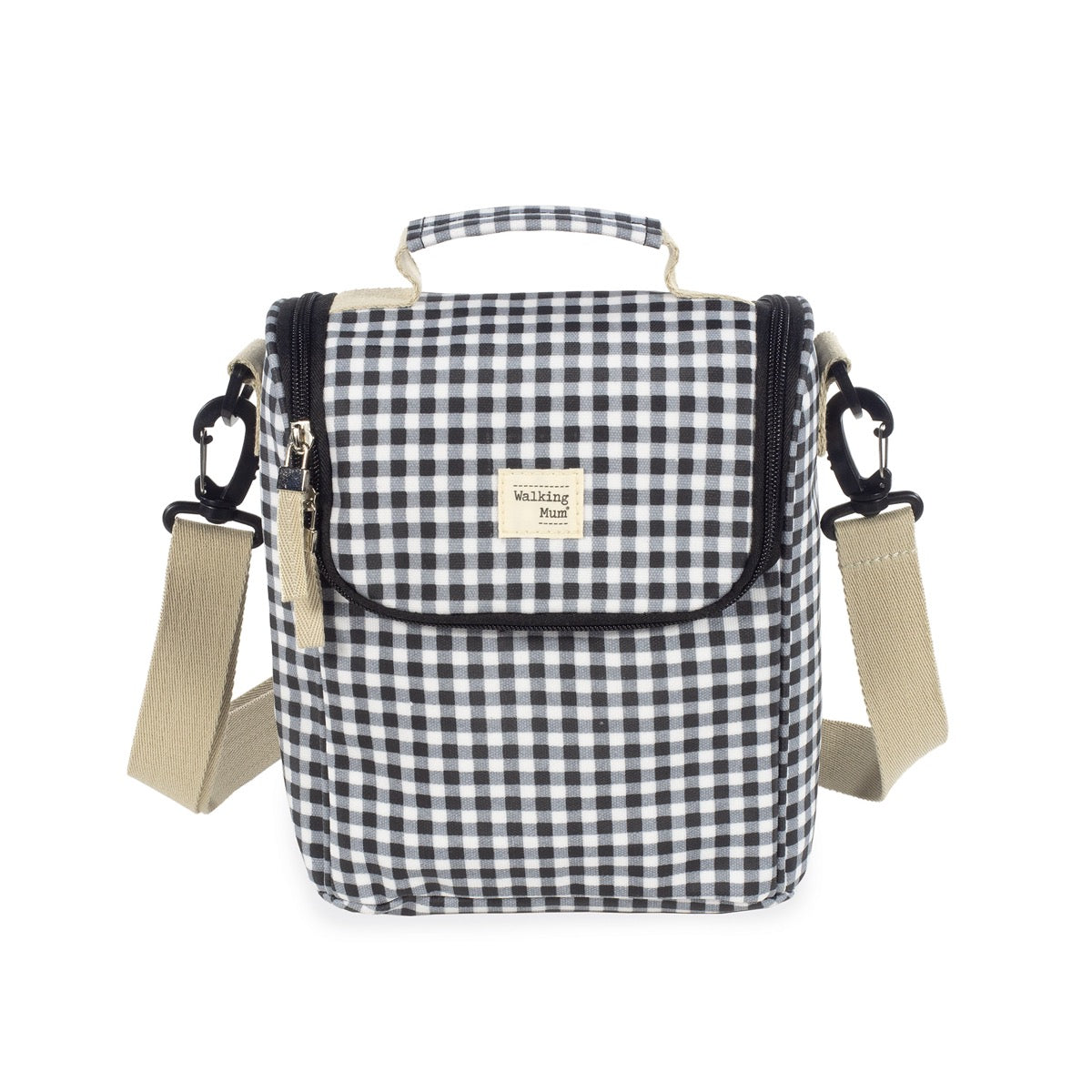 Bolsa Térmica I Love Vichy - Preto