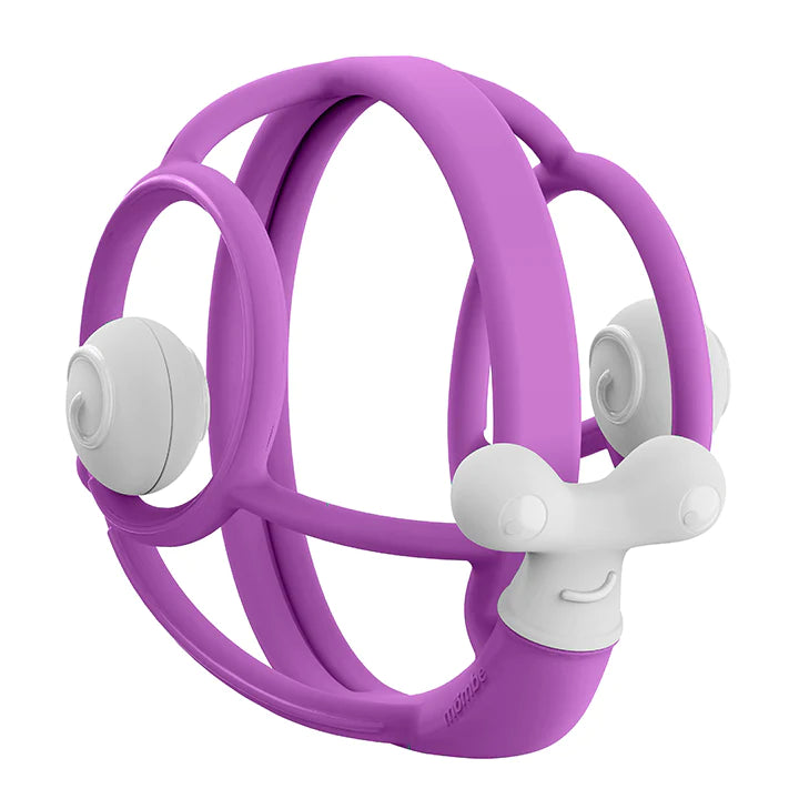 Mordedor e chocalho “Caracol” - Roxo