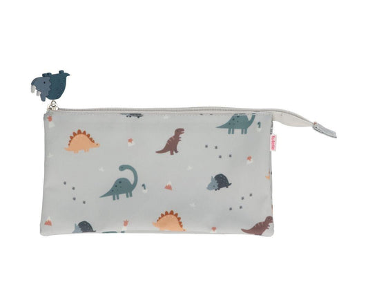 Estojo 3 Compartimentos Dinos World