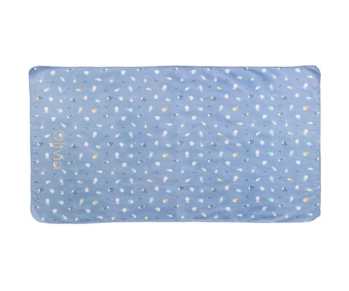 Toalha Praia de Microfibra Fishes