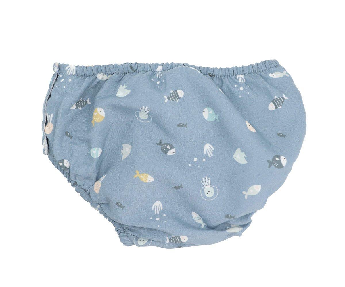 Cueca Banho Fralda Fishes