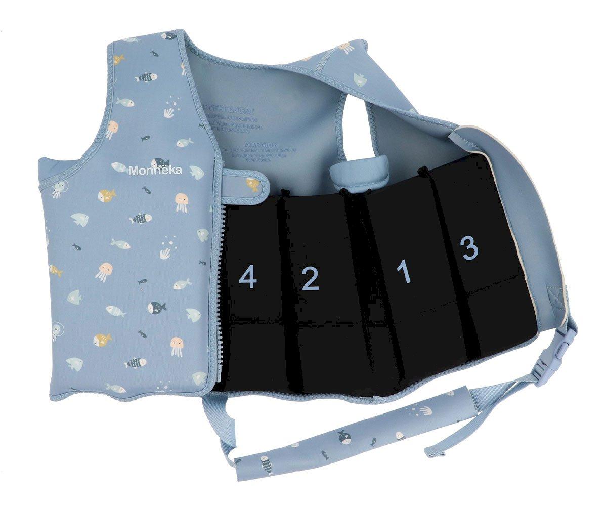 Colete Flutuador Aprendizagem Fishes