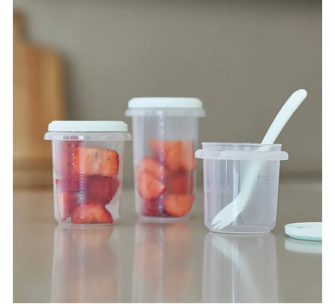 Conjunto de 6 Recipientes Herméticos - Mint