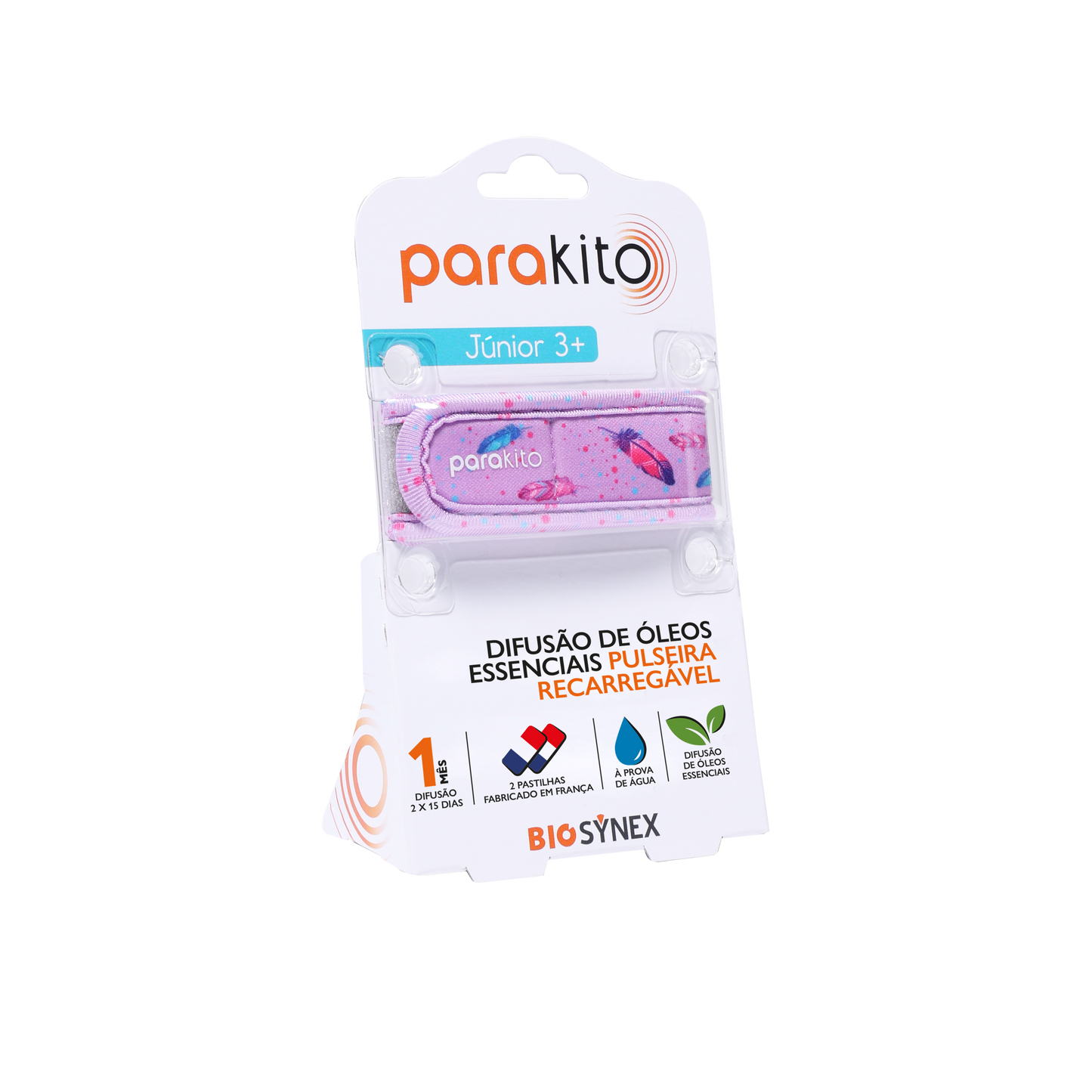 Pulseira de Criança Repelente de Mosquitos - Feathers