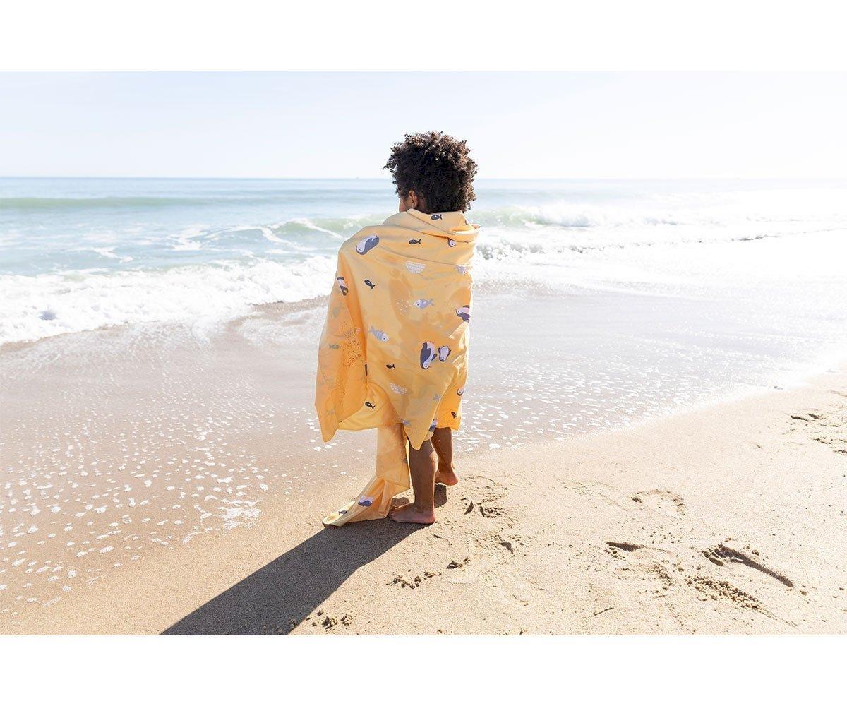 Toalha Praia de Microfibra Penguins