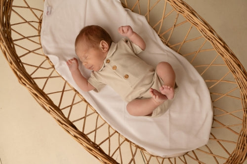 Mighty Love - Body com Gola em Algodão Canelado Ribe Taupe