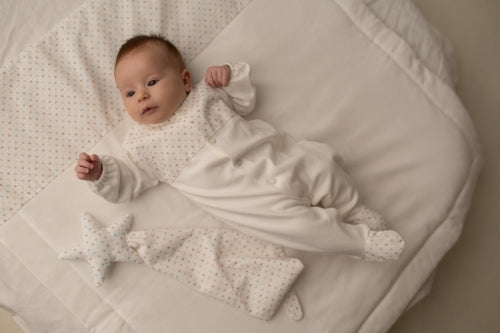 Mighty Love - Babygrow em Algodão com Detalhes Estampados Sirius