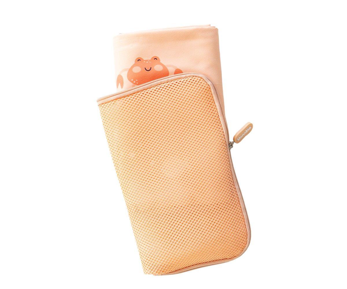 Toalha Praia de Microfibra Crab Coral