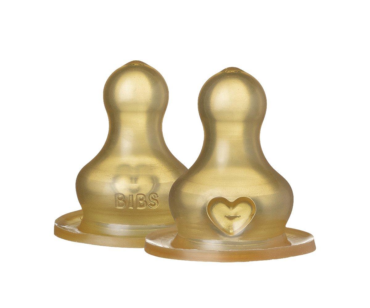 2 Tetinas Látex Biberão Bibs