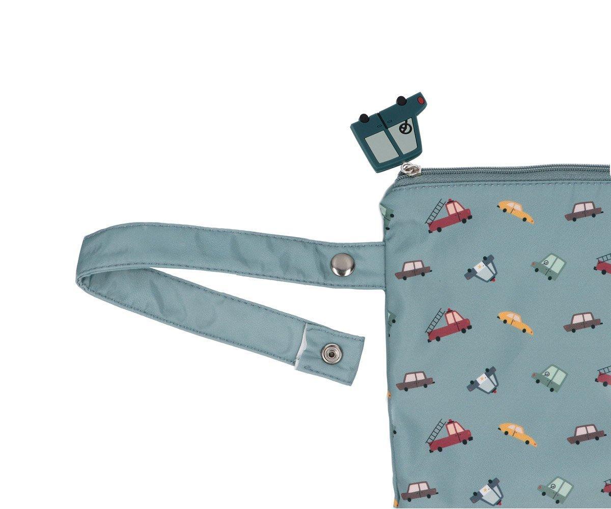 Saco Impermeável Grande Personalizável - Vintage Cars - Loja Papás & Bebés