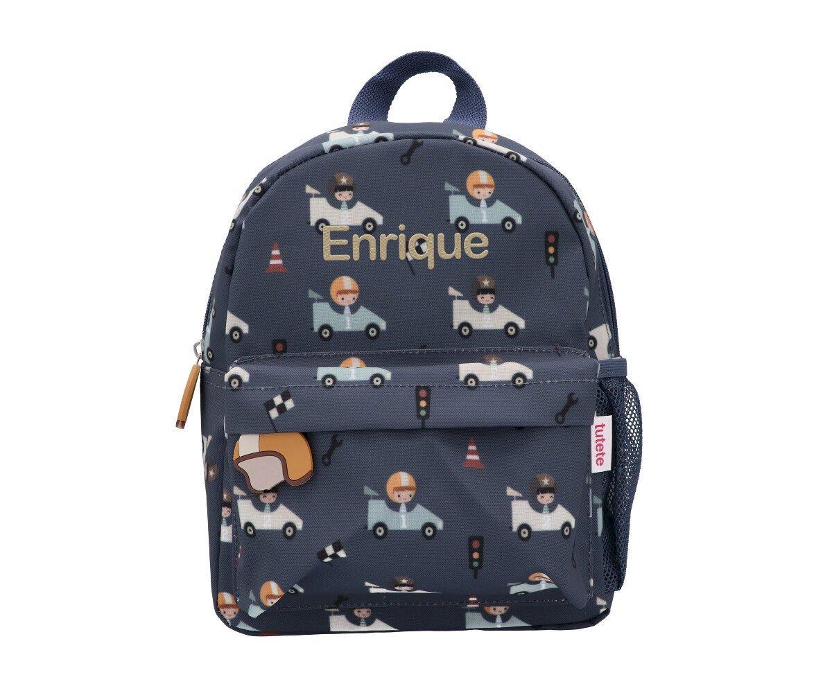 Mochila Infantil Personalizável - Speed Racers - Loja Papás & Bebés