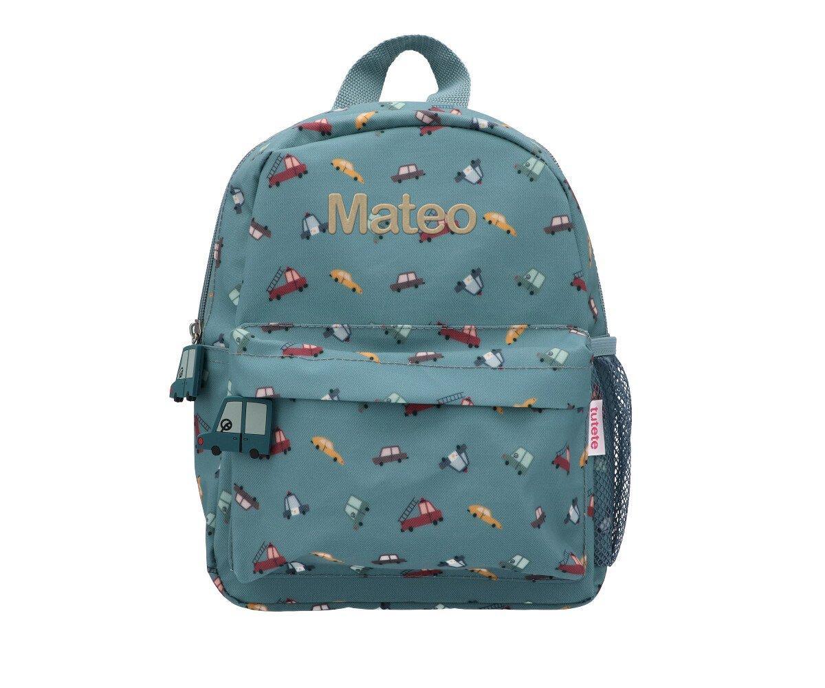 Mochila Infantil Personalizável - Vintage Cars - Loja Papás & Bebés