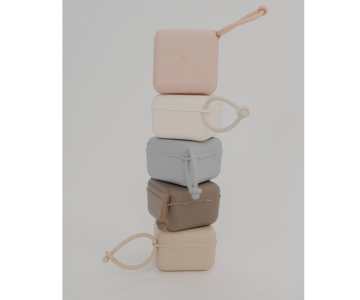 Guarda chupetas BIBS Dark Oak - Loja Papás & Bebés