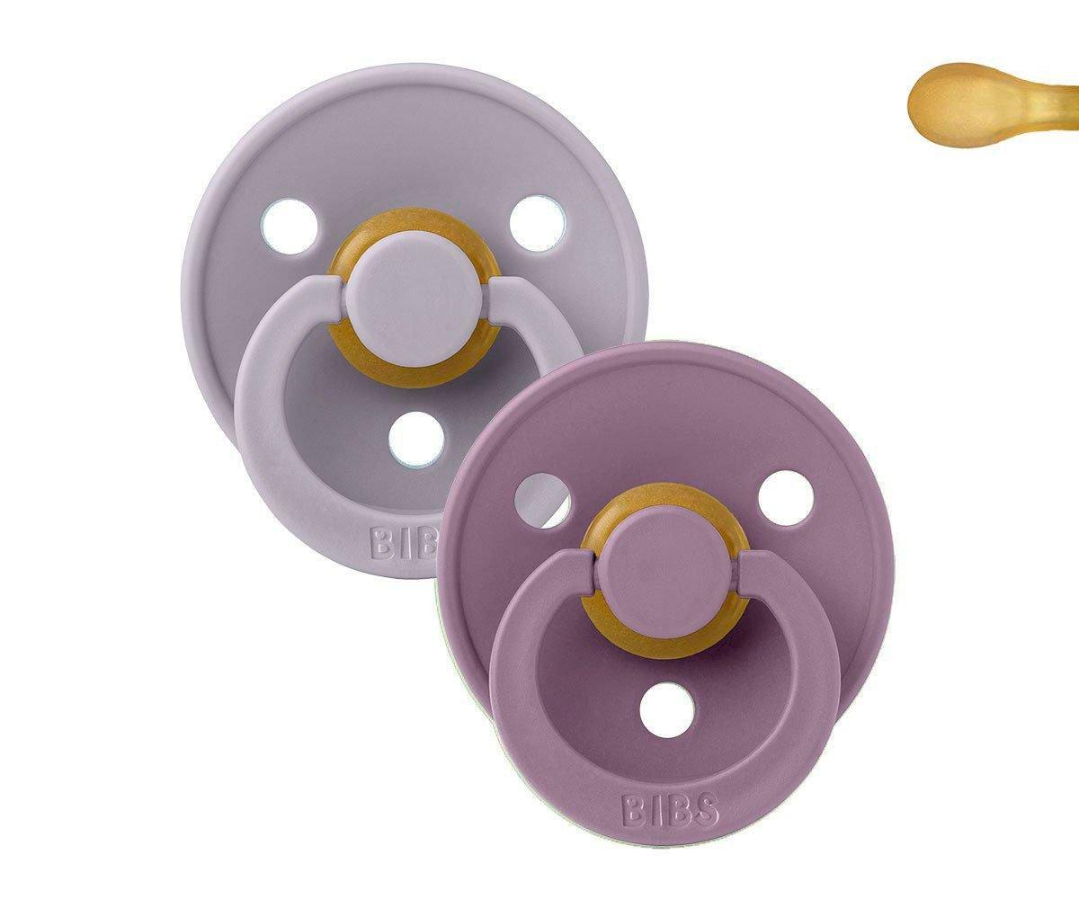 BIBS Colour Simétrica Fossil Grey/Mauve