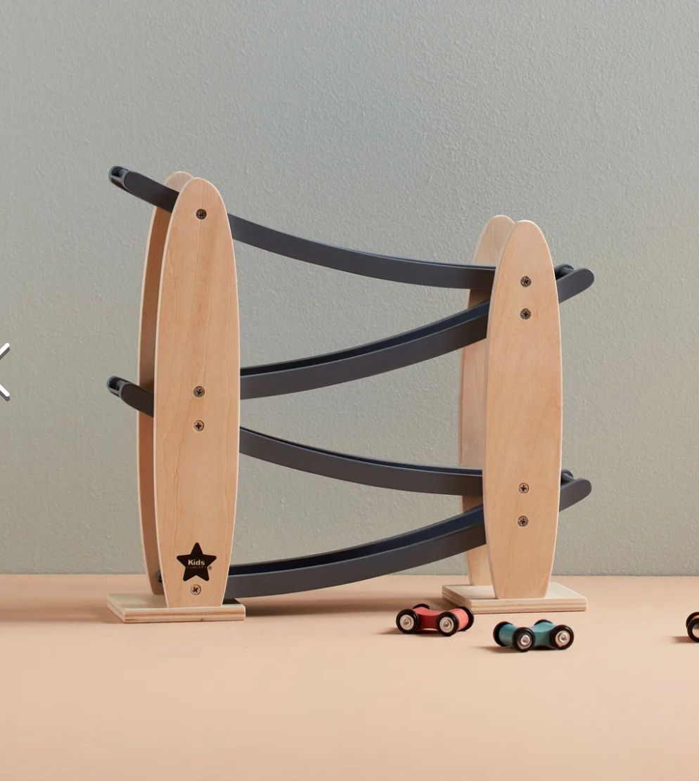 Pista de Carros Cinza