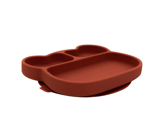 Prato Silicone c/ Ventosa - Rust - Loja Papás & Bebés