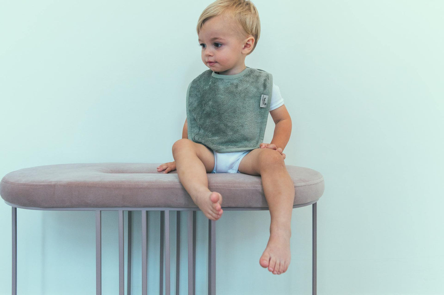 Babete Whisper Green - Loja Papás & Bebés