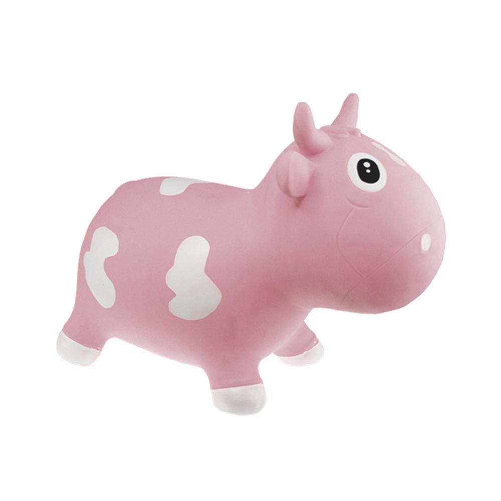 Vaca Saltitante Rosa Pastel - Loja Papás & Bebés