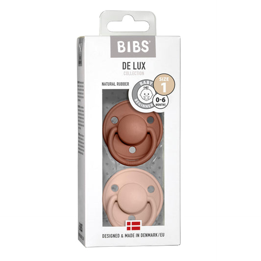 Bibs De Lux - Woodchuck/Blush - Loja Papás & Bebés