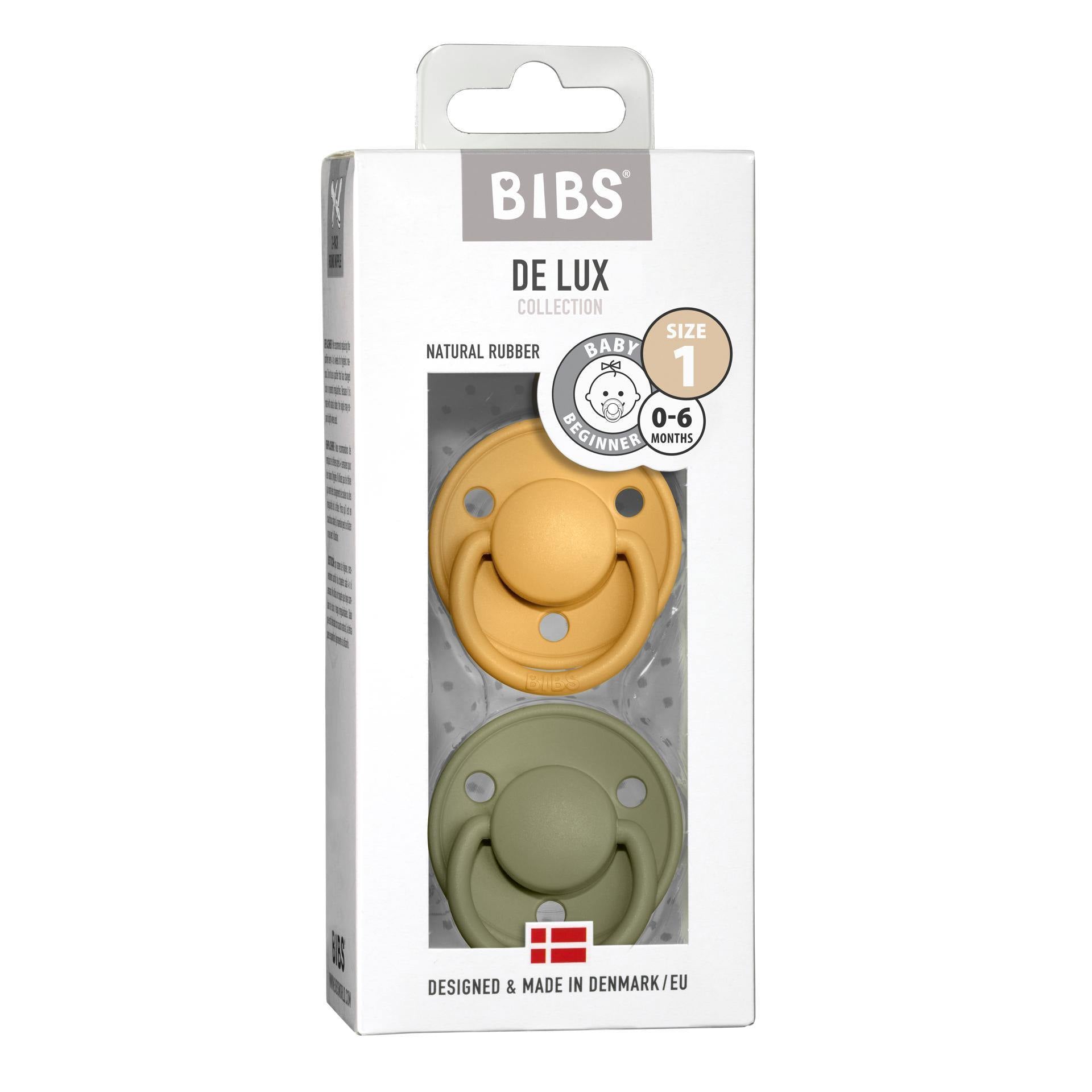 Bibs De Lux Honey Bee/Olive - Loja Papás & Bebés