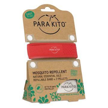 Pulseira Repelente de Mosquitos para Adulto - Red - Loja Papás & Bebés
