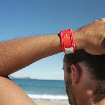 Pulseira Repelente de Mosquitos para Adulto - Red - Loja Papás & Bebés