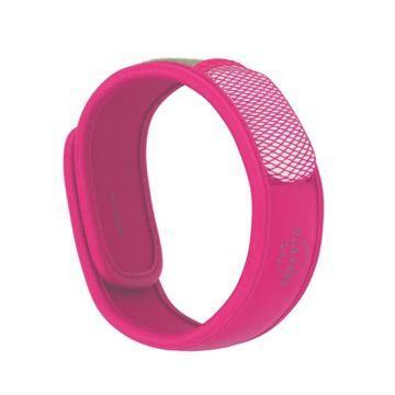 Pulseira Repelente de Mosquitos para Adulto - Fuschia - Loja Papás & Bebés