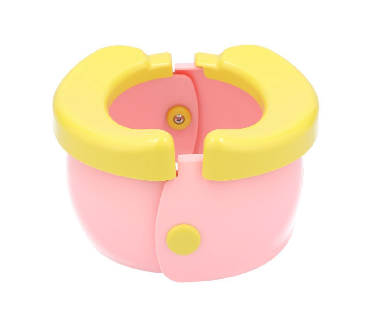 Bácio Portátil Banana Rosa/Amarelo - Loja Papás & Bebés