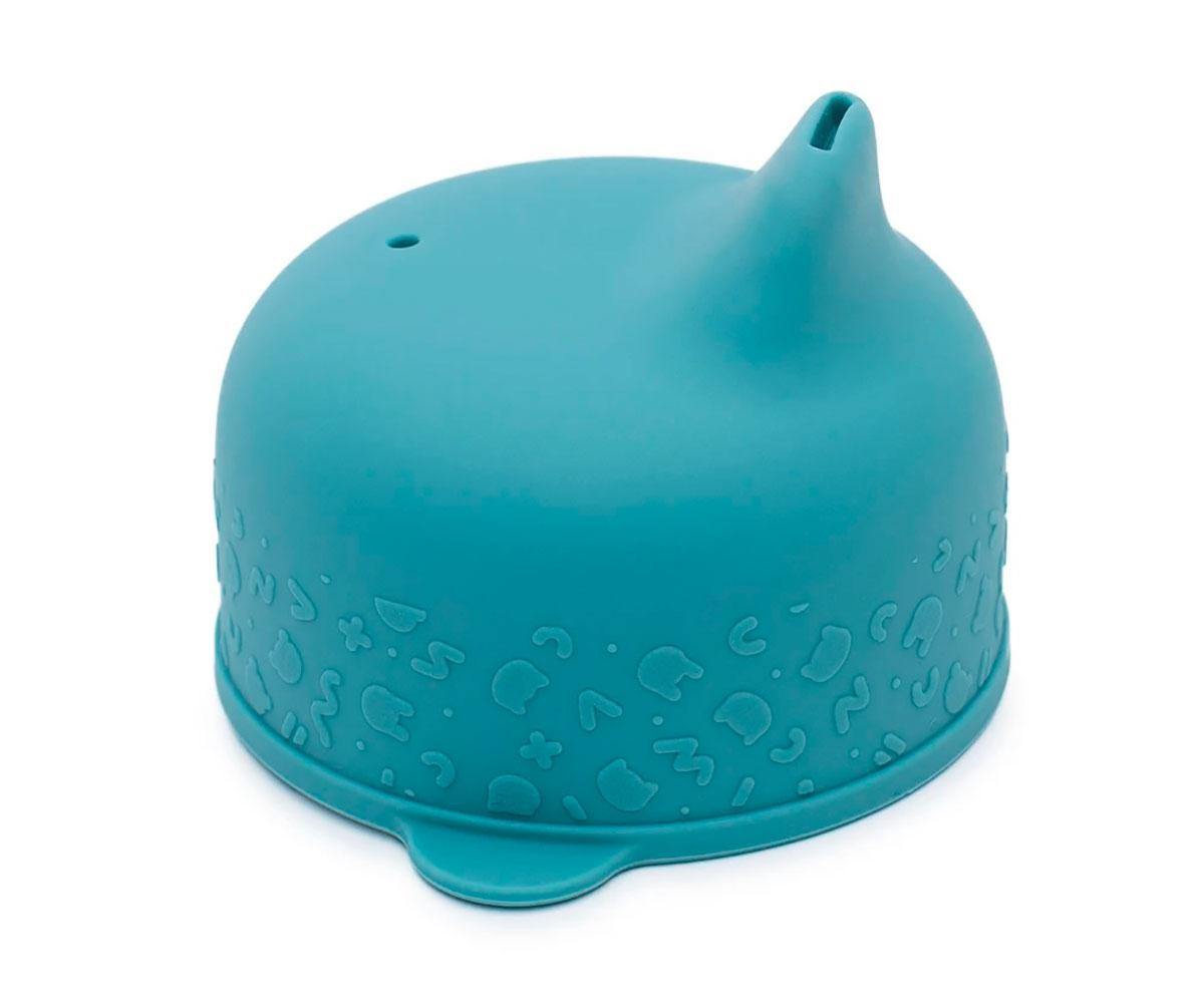 Tampa Sippie para Copo de Silicone - Azul Dusk - Loja Papás & Bebés