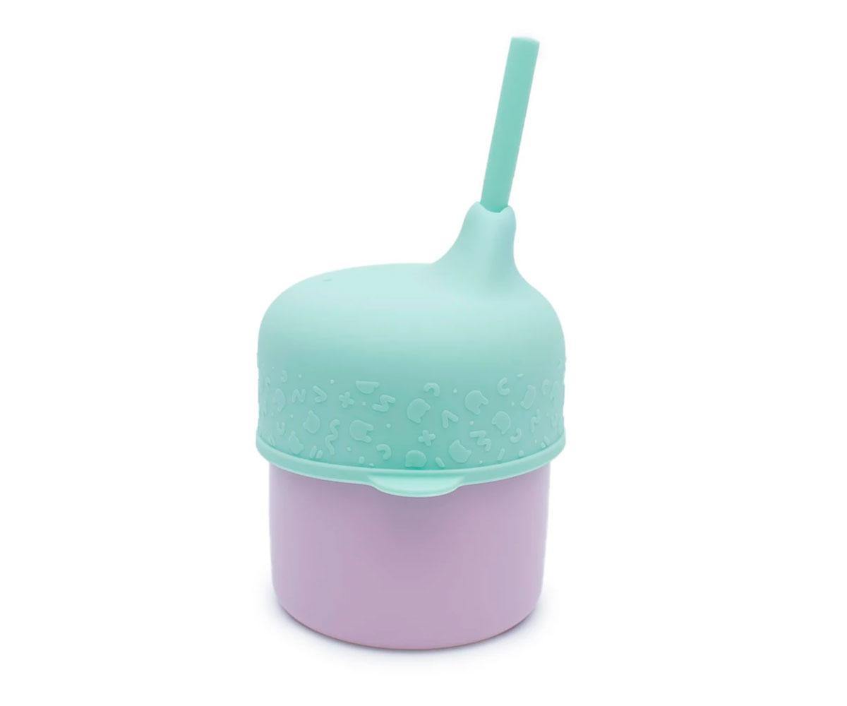 Tampa Sippie para Copo de Silicone - Mint - Loja Papás & Bebés